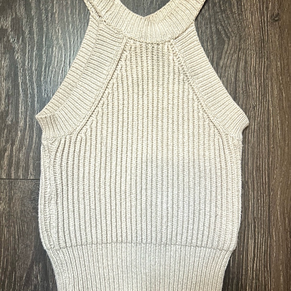 Brandy Melville Knit Top in Cream